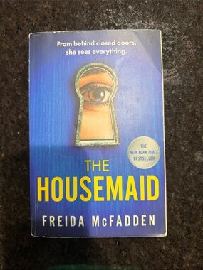 The Housemaid paperback novel by Freida McFadden New York Times best seller